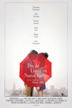 Poster Día de Lluvia en Nueva York