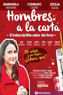 Poster Hombres a la Carta