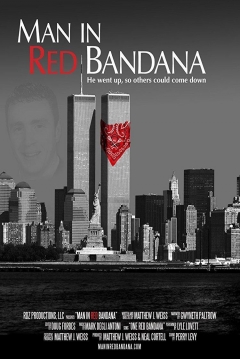 Poster Man in Red Bandana