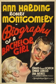 Poster Biography Of A Bachelor Girl