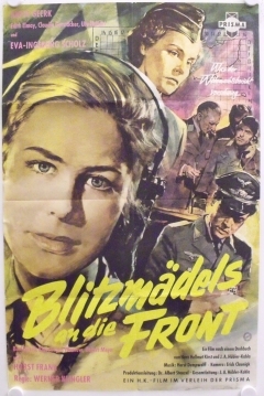 Poster Blitzmädels an Die Front