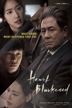 Poster Heart Blackened