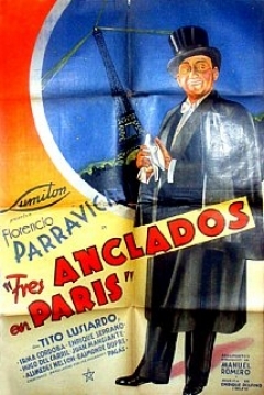 Poster Tres Anclados en Paris