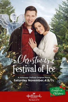 Poster Christmas Festival Of Ice