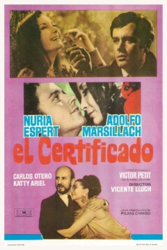 Poster El Certificado