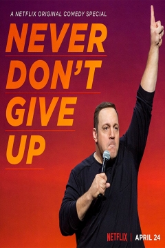 Poster Kevin James: Never Don't Give up 