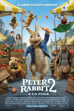 Peter Rabbit 2: A la Fuga — póster