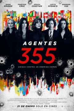 Agentes 355 — póster