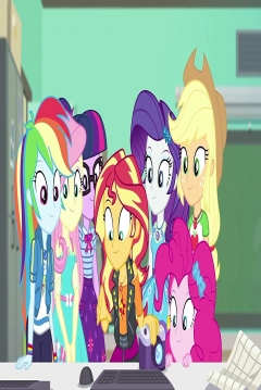 Poster My Little Pony: Equestria Girls - La Más Suceptible de Ser Olvidada