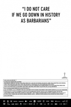 Poster I Do Not Care If We Go Down in History As Barbarians