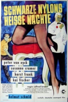 Poster Schwarze Nylons - Heiße Nächte