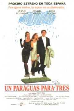Poster Un Paraguas para Tres