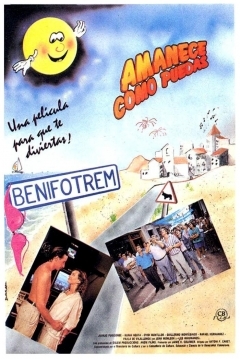 Poster Amanece como Puedas