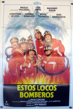 Poster Estos Locos Bomberos