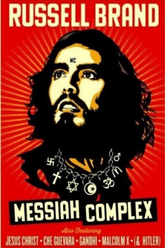 Poster Russell Brand: Complejo de Mesías