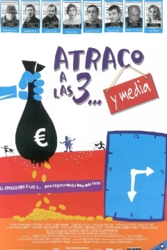 Poster Atraco a las 3... y media