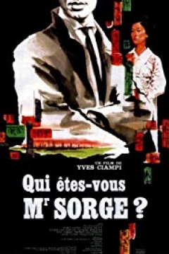 Poster Who Are You, Mr. Sorge?