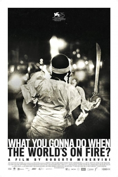 Poster What You Gonna Do When The World's On Fire?