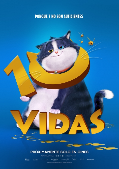 10 Vidas — póster