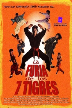 Poster La Furia de los Siete Tigres