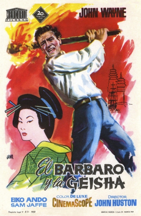 Ficha El Bárbaro y la geisha