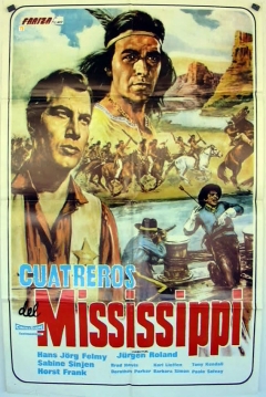 Poster Los Cuatreros del Misissipi