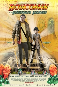 Poster Boyacoman y la Esmeralda Sagrada