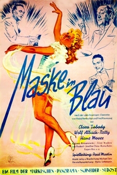 Poster Máscara Azul