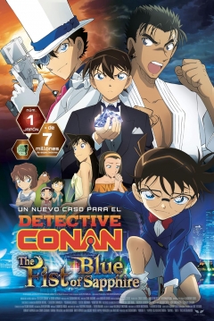 Poster Detective Conan 23: El Puño de Zafiro Azul