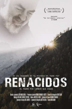 Poster Renacidos - El Padre Pío Cambió sus Vidas
