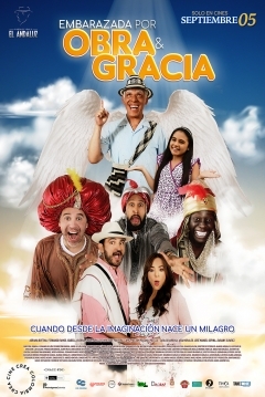 Poster Embarazada por Obra y Gracia