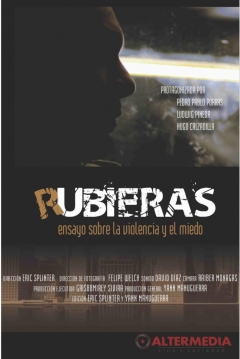 Poster Rubieras, Ensayo Sobre la Violencia y el Miedo