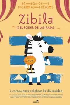 Poster Zibila y el poder de las rayas