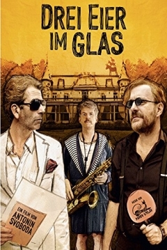 Poster Drei Eier im Glas