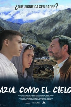 Poster Azul como el Cielo