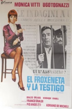 Poster El Proxeneta y la Testigo