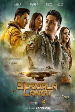 Poster Serigala Langit