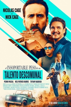 El Insoportable Peso de un Talento Descomunal — póster