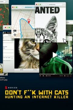 Poster A los Gatos, ni Tocarlos: Un Asesino en Internet