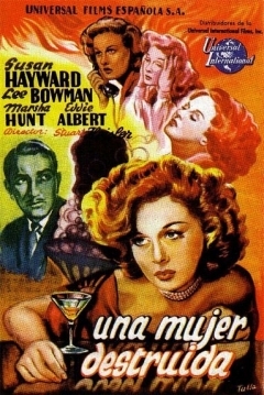 Poster Una Mujer Destruida