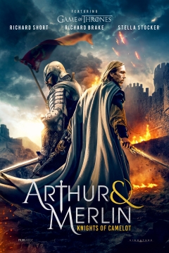 Poster Arturo y Merlin: Caballeros de Camelot
