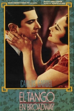 Poster El Tango en Broadway