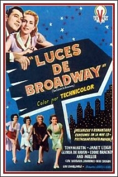 Poster Luces de Broadway
