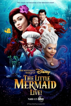 Poster El Maravilloso Mundo de Disney Presenta: ¡La Sirenita en Directo!
