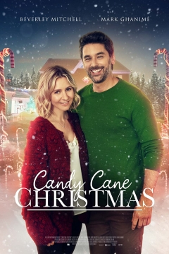 Poster Candy Cane Christmas