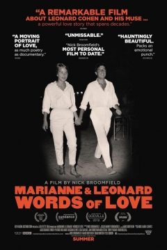 Poster Marianne & Leonard: Palabras de Amor