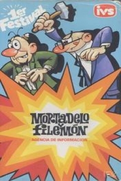 Poster Primer Festival de Mortadelo y Filemón, agencia de información