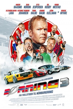 Poster Borning: Asfalto en Llamas