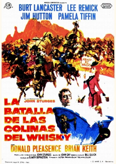 Poster Las Batallas de las Colinas del Whisky