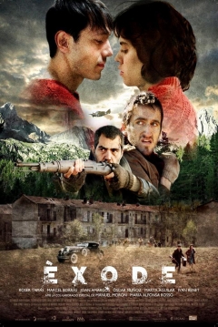 Poster Èxode, de la Batalla a la Frontera